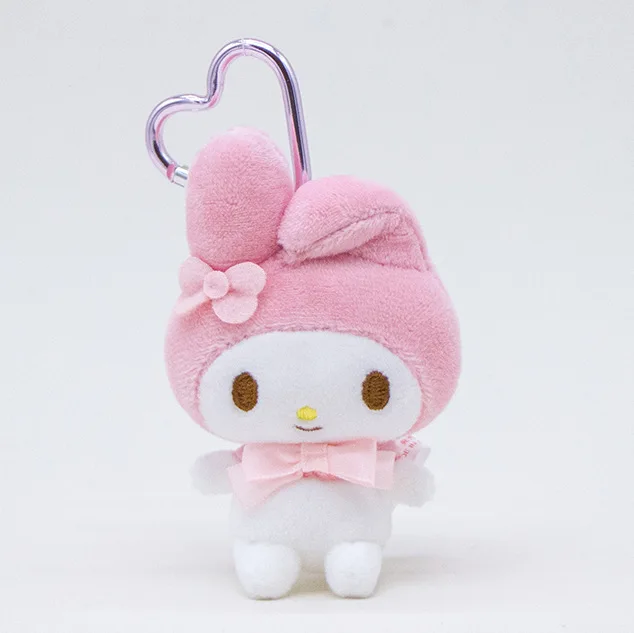 Sanrio Characters Plush Keychain Set with Heart Carabiner Hello Kitty Kuromi Cinnamoroll
Sanrio Characters Plush Keychain Set with Heart Carabiner Hello Kitty Kuromi Cinnamoroll