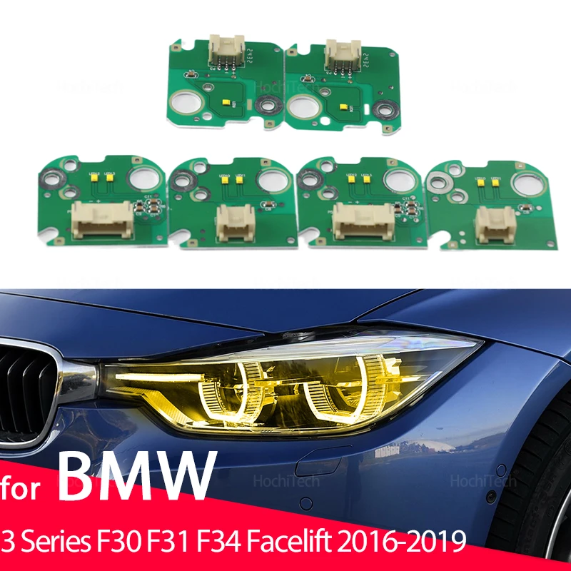 For 3 Series F30 F31 F34 2016-2019 LED Headlight 63117419615 7419615 Yellow DRL Front Lamp Headlight Board Led Angle Eyes
For 3 Series F30 F31 F34 2016-2019 LED Headlight 63117419615 7419615 Yellow DRL Front Lamp Headlight Board Led Angle Eyes