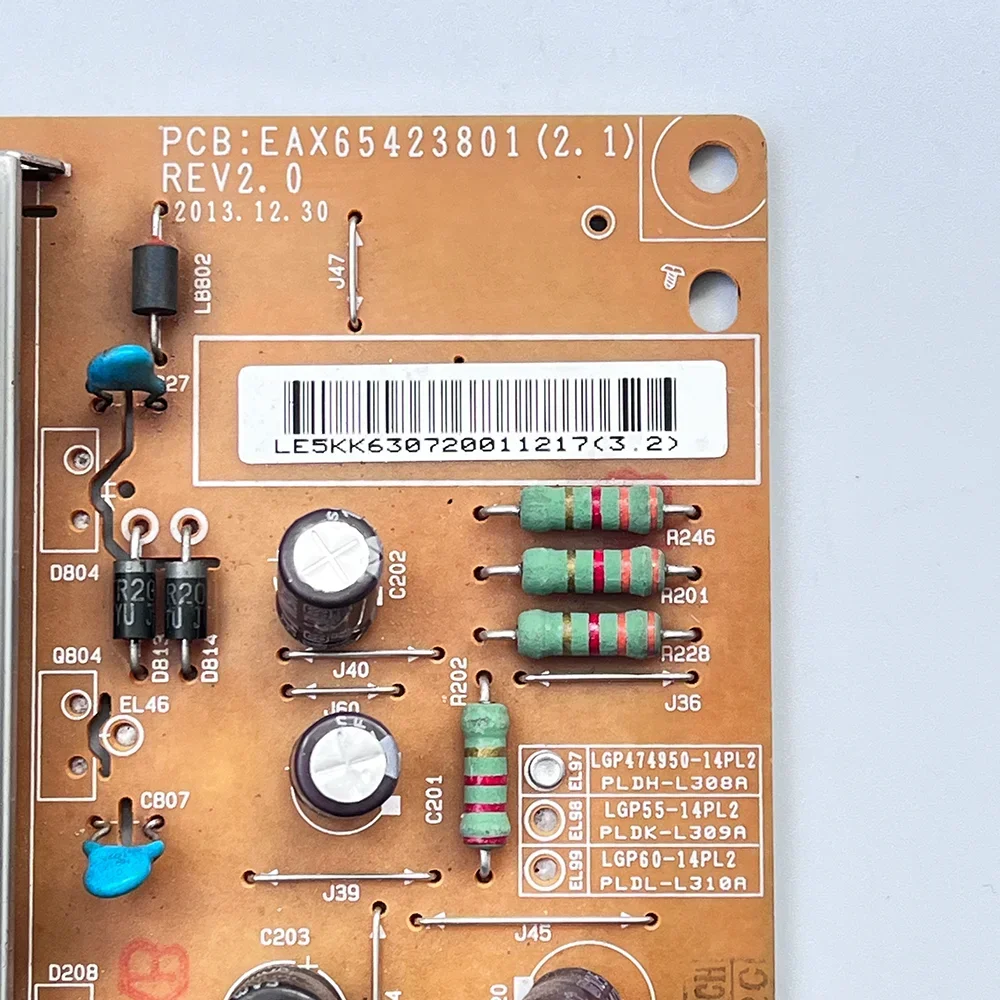 TV Power Supply Board for 50LB650V 47LB650V 47LB650V-ZN 47LB652V-ZA 55LY340H-UA 50LF6100-UA 50LB5020ZA 55GB6580 EAX65423801
TV Power Supply Board for 50LB650V 47LB650V 47LB650V-ZN 47LB652V-ZA 55LY340H-UA 50LF6100-UA 50LB5020ZA 55GB6580 EAX65423801