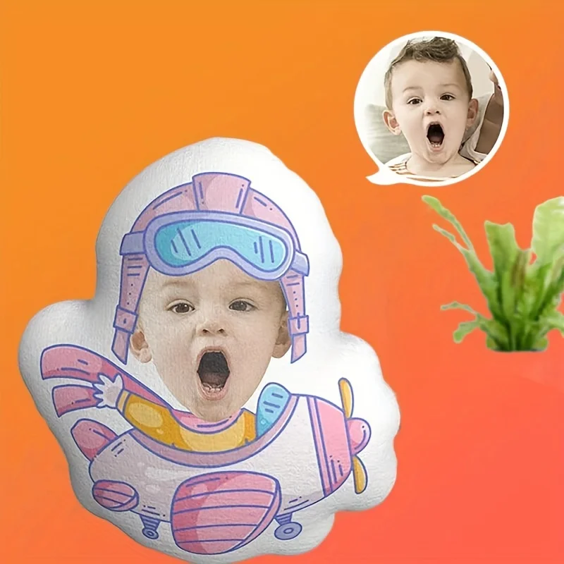 A customizable double-sided photo printed pillow with personalized plush character cushion, replaceable with unique Thanksgiving
A customizable double-sided photo printed pillow with personalized plush character cushion, replaceable with unique Thanksgiving