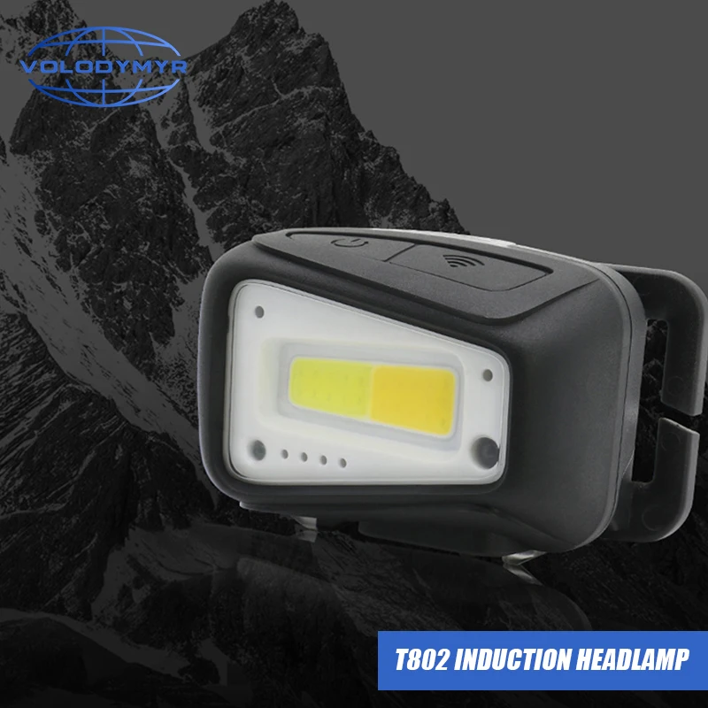 VOLODYMYR Waterproof COB LED Headlamp Motion Sensor Work Light for Outdoor Night Fishing Camping Car Repair Checking Polishing
VOLODYMYR Waterproof COB LED Headlamp Motion Sensor Work Light for Outdoor Night Fishing Camping Car Repair Checking Polishing