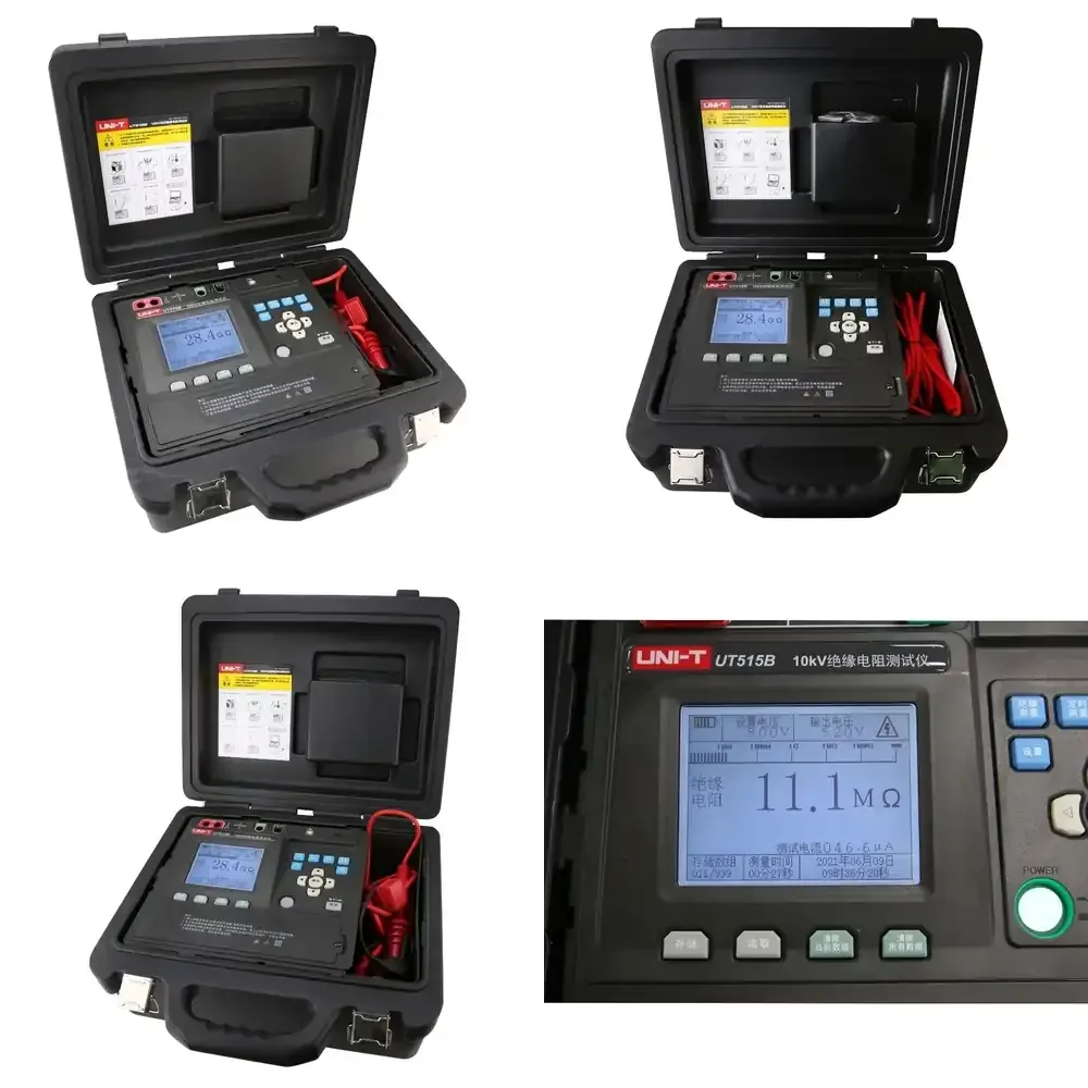 Resistance Tester Industrial Grade High Voltage Digital Megohmmeter Voltmeter Insulation Earth Resistance
Resistance Tester Industrial Grade High Voltage Digital Megohmmeter Voltmeter Insulation Earth Resistance