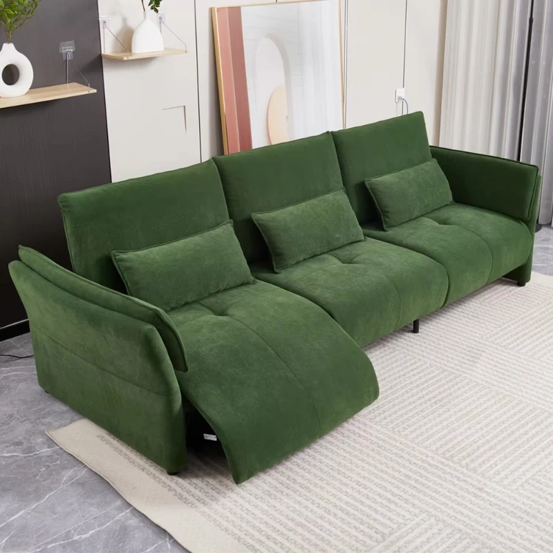 Modern creative 3-seat new green fabric living room sofa home
Modern creative 3-seat new green fabric living room sofa home