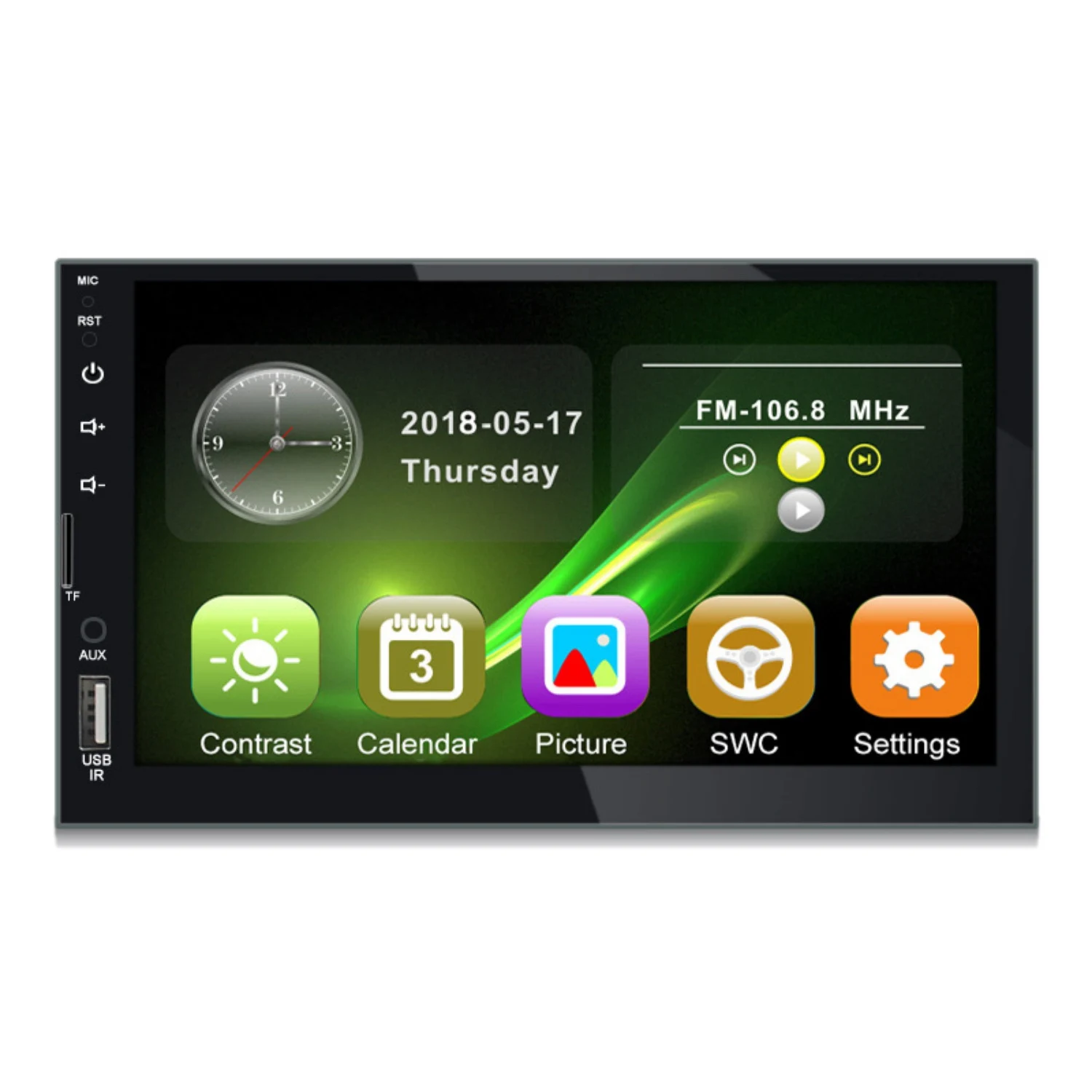 2 Din Car Multimedia Player Car Radio Bluetooth Mirror link HD Press Radio Mp5 Player Usb AUX Audio Stereo
2 Din Car Multimedia Player Car Radio Bluetooth Mirror link HD Press Radio Mp5 Player Usb AUX Audio Stereo