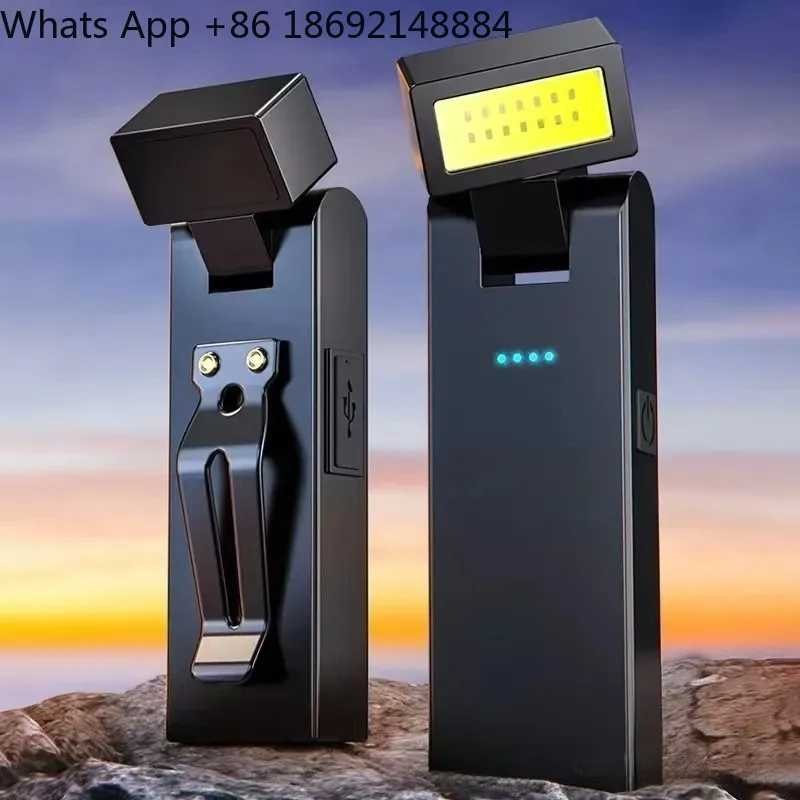 USB Charging Super Bright Portable Rotating Mini Tactical LED Work Light Flashlight
USB Charging Super Bright Portable Rotating Mini Tactical LED Work Light Flashlight