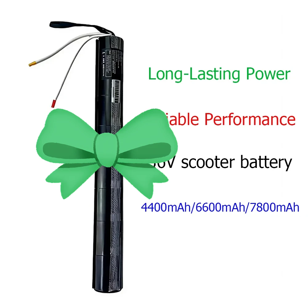 36V battery 4.4Ah/6.6Ah/7.8Ah 18650 lithium ion carbon fiber scooter special battery is suitable for Scooter accessories
36V battery 4.4Ah/6.6Ah/7.8Ah 18650 lithium ion carbon fiber scooter special battery is suitable for Scooter accessories