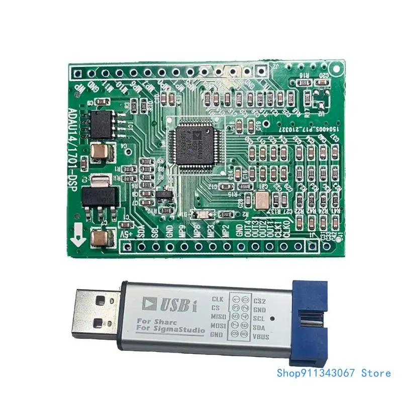 Усовершенствованная одночиповая DSPmini ADAU1401 обучающая плата для улучшения звука, Прямая поставка
Усовершенствованная одночиповая DSPmini ADAU1401 обучающая плата для улучшения звука, Прямая поставка