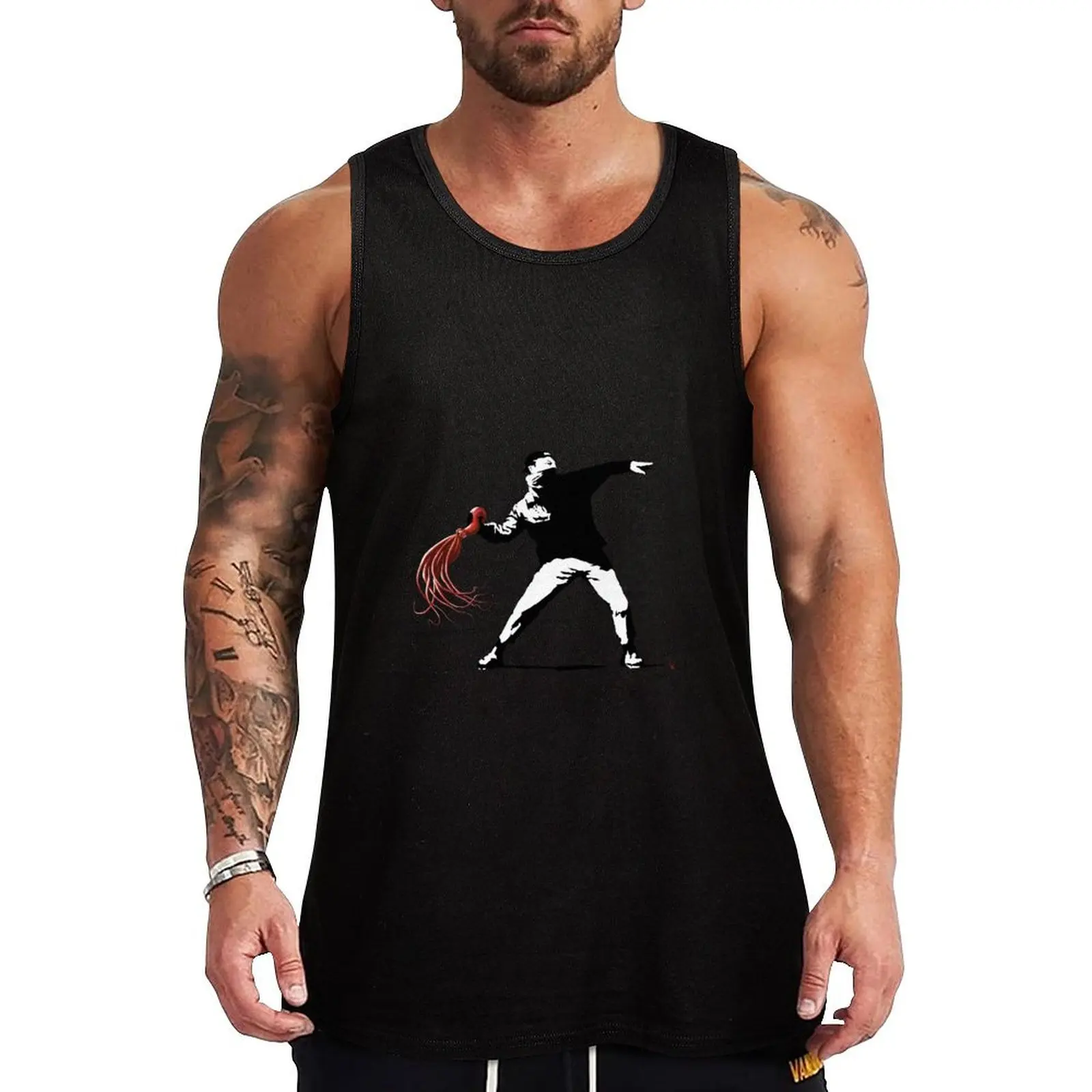 Rage, the Octopus Thrower Tank Top Utility Work Tank Top Durable Casual Sleeveless
Rage, the Octopus Thrower Tank Top Utility Work Tank Top Durable Casual Sleeveless
