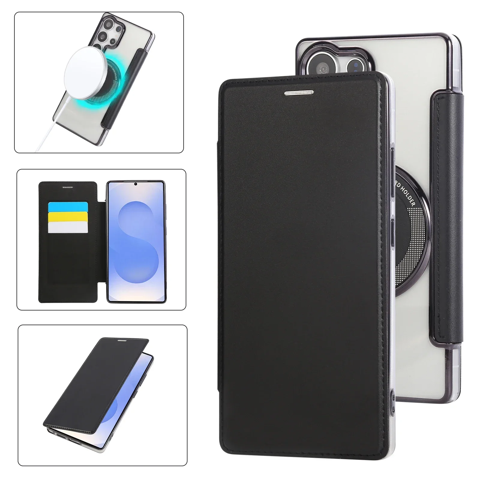 RFID Blocking Magnetic Phone Case for Samsung Galaxy S25 S24 Ultra S23 S22 plus - Leather Wallet Card Holder with Plating
RFID Blocking Magnetic Phone Case for Samsung Galaxy S25 S24 Ultra S23 S22 plus - Leather Wallet Card Holder with Plating