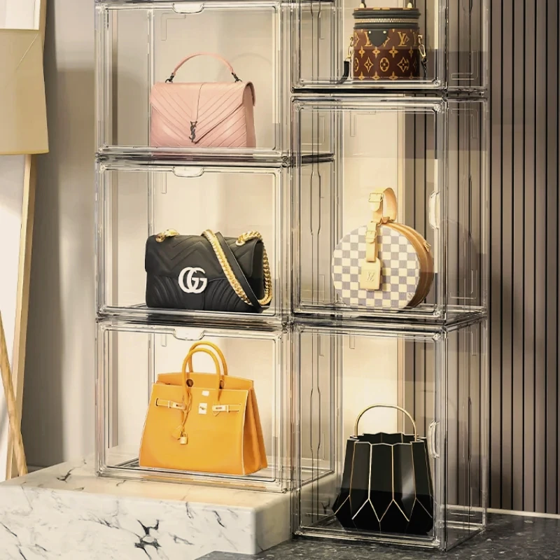 Luxury Handbag Organizer for Wardrobe Transparent Bag Storage Box Dustproof Handbag Holder Women Gifts Home Organizer
Luxury Handbag Organizer for Wardrobe Transparent Bag Storage Box Dustproof Handbag Holder Women Gifts Home Organizer