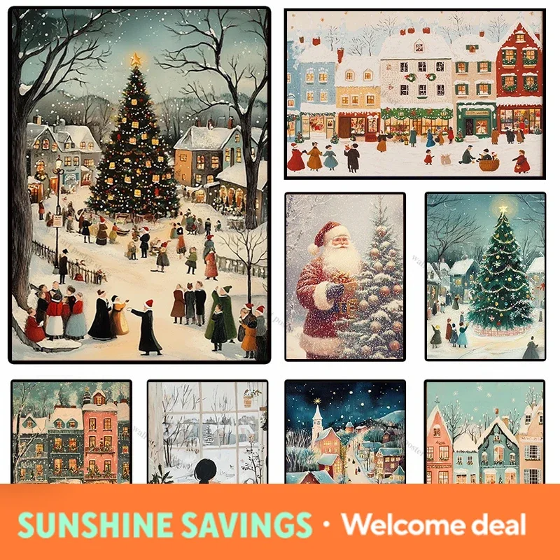 Winter Town Holiday Printable Wall Art Christmas Tree Poster Hello December Print Cozy Farmhouse Christmas Decor Seasonal Gift
Winter Town Holiday Printable Wall Art Christmas Tree Poster Hello December Print Cozy Farmhouse Christmas Decor Seasonal Gift