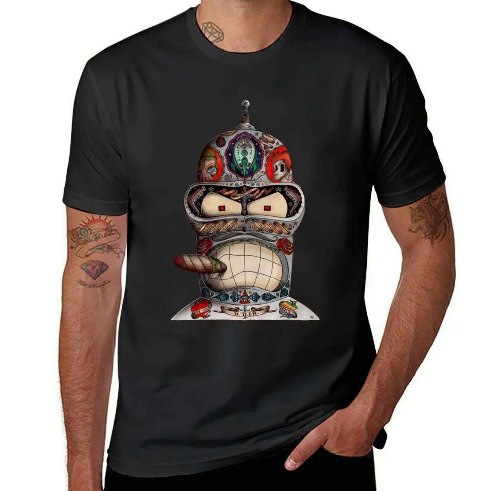 Bender T-Shirt Anime t-shirt blue archive luxury designer T-shirts oversize big and tall t shirts for men
Bender T-Shirt Anime t-shirt blue archive luxury designer T-shirts oversize big and tall t shirts for men