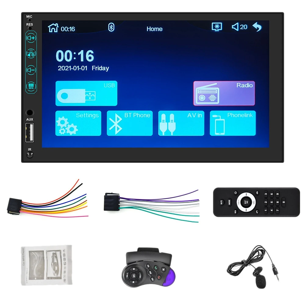 2 Din Carplay Android Auto Car Radio Universal 7 inch for Nissan Kia Toyota MP5 Player Microphone Without
2 Din Carplay Android Auto Car Radio Universal 7 inch for Nissan Kia Toyota MP5 Player Microphone Without