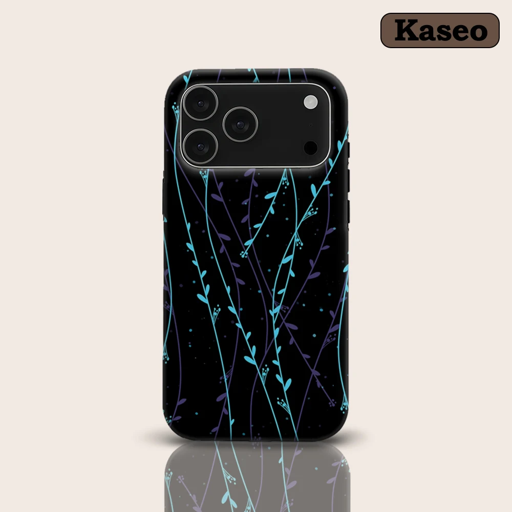 KASEO Matte Bumper for Magsafe Case for IPhone 17 16 15 14 Plus 13 Pro Max Shockproof Hard PC Blue Purple Vine Cover
KASEO Matte Bumper for Magsafe Case for IPhone 17 16 15 14 Plus 13 Pro Max Shockproof Hard PC Blue Purple Vine Cover