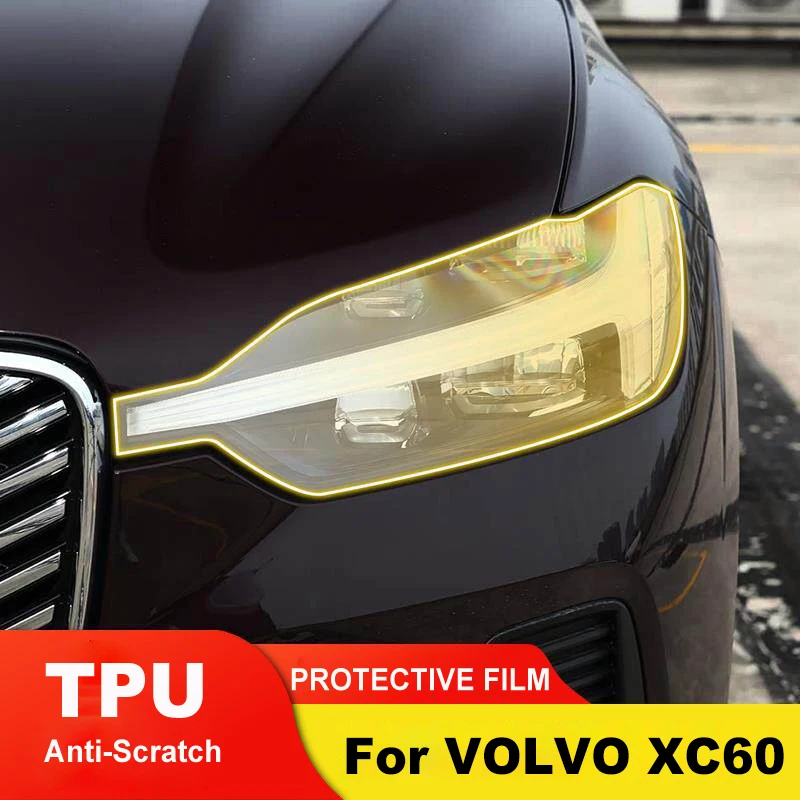 Car Headlight Clear TPU Protection Film For VOLVO XC60 2025-2026 Anti-scratch Transparent Protective Light Film Decoration
Car Headlight Clear TPU Protection Film For VOLVO XC60 2025-2026 Anti-scratch Transparent Protective Light Film Decoration