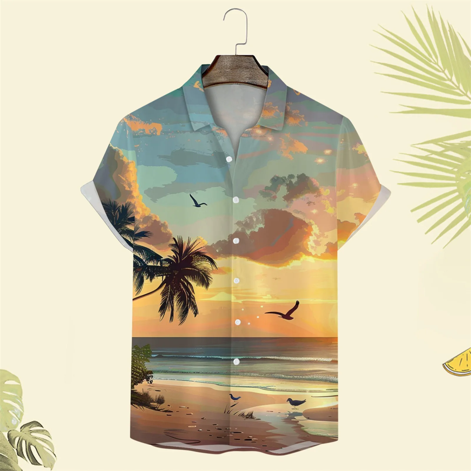 2025 Summer New 3D Digital Printing Fashion Casual Men's Shirt from Hawaii loose short-sleeved shirt for men high quality
2025 Summer New 3D Digital Printing Fashion Casual Men's Shirt from Hawaii loose short-sleeved shirt for men high quality