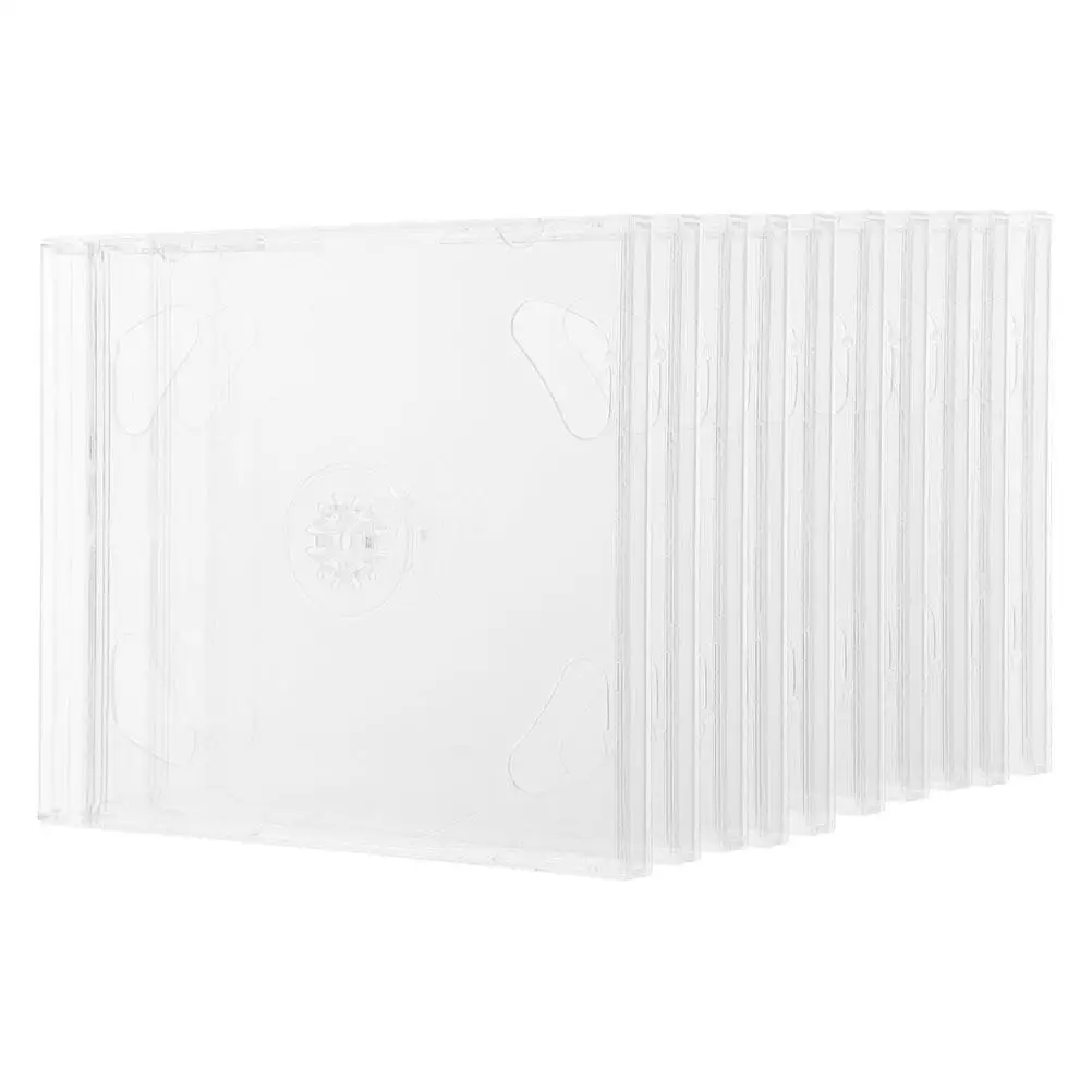 10 Pcs CD Case Clear Reusable Foldable Blank Cases Organize Disc Organizer Lightweight Safe Travel Home Car Storage Box
10 Pcs CD Case Clear Reusable Foldable Blank Cases Organize Disc Organizer Lightweight Safe Travel Home Car Storage Box