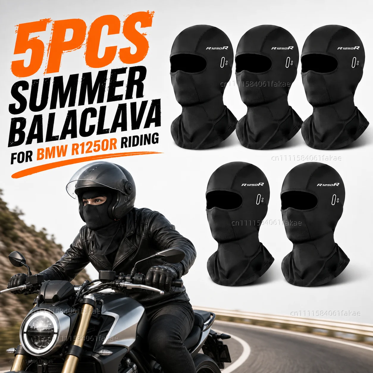 5PCS Motorcycle Balaclava Summer UV Protection Glasses Face Breathable Hole FOR BMW R1250R 2019-2026 Riding Gear Protection
5PCS Motorcycle Balaclava Summer UV Protection Glasses Face Breathable Hole FOR BMW R1250R 2019-2026 Riding Gear Protection