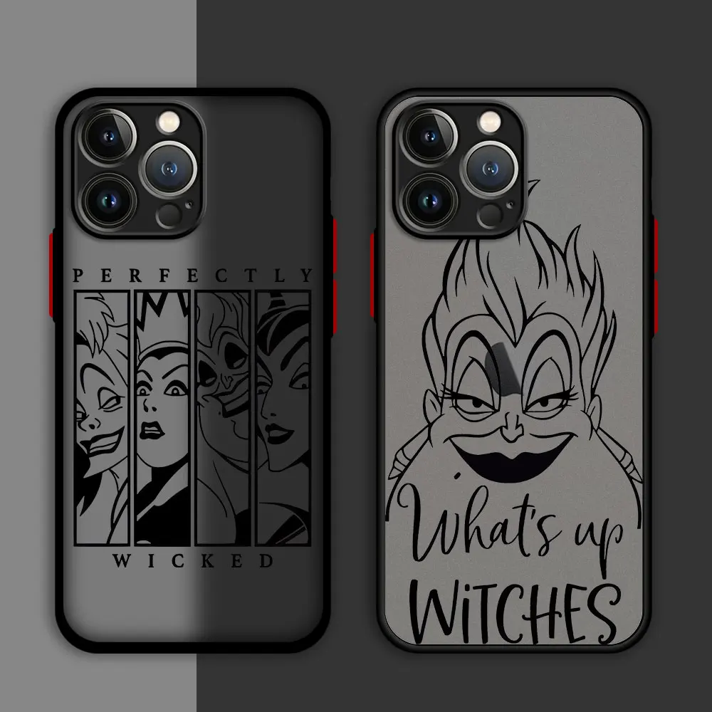 Disney Villains Case For Apple iPhone 11 13 15 14 Pro Max 12 Mini 7 8 Plus XR X XS XE 6 6S Skin Feel Scrub Funda Phone Cover
Disney Villains Case For Apple iPhone 11 13 15 14 Pro Max 12 Mini 7 8 Plus XR X XS XE 6 6S Skin Feel Scrub Funda Phone Cover