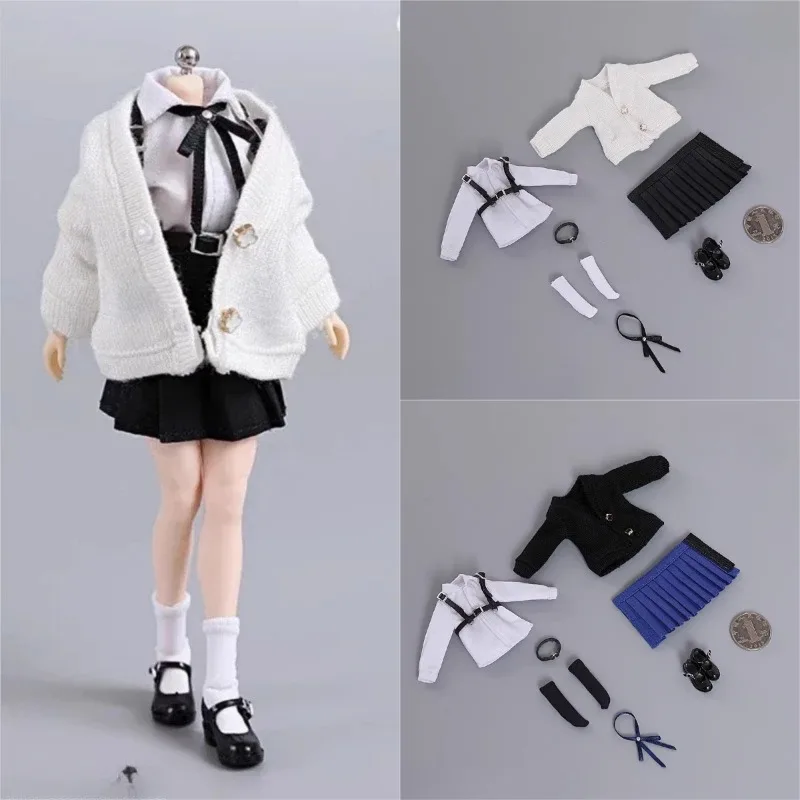 1/12 Scale Female Soldier Student JK Uniform Long Short Sleeve Tops Clothes Model for 6'' Action Figures Toys Accessories
1/12 Scale Female Soldier Student JK Uniform Long Short Sleeve Tops Clothes Model for 6'' Action Figures Toys Accessories
