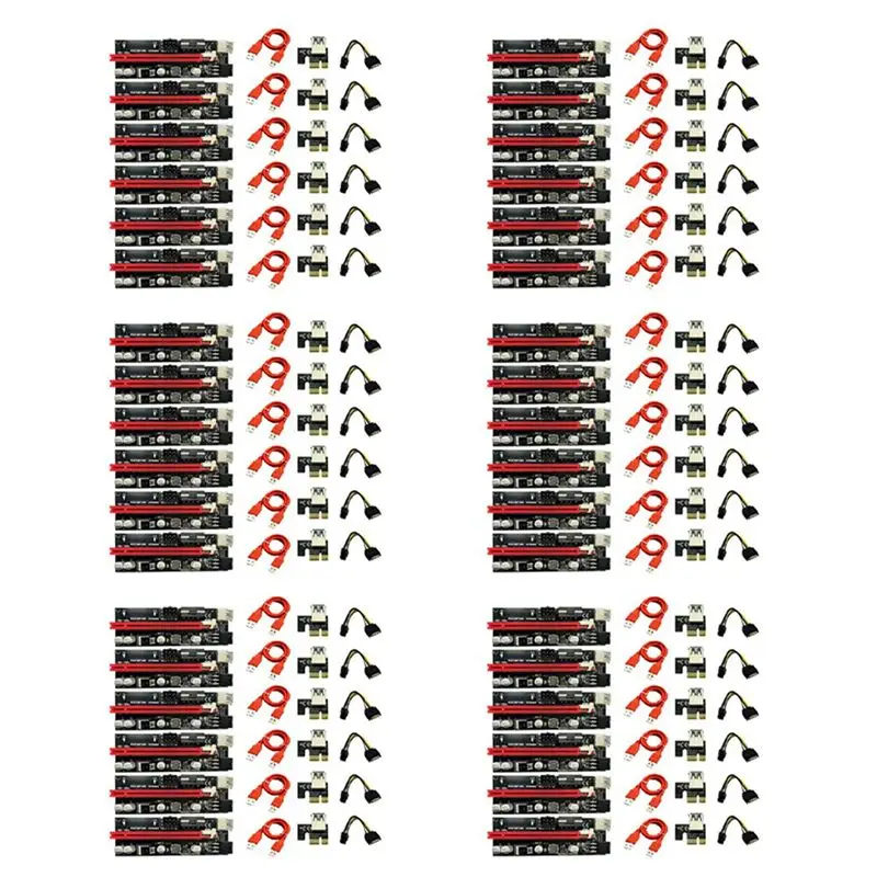 36 шт. USB 3.0 PCI-E райзер VER009S Express 1X-16X, адаптер-удлинитель, карта-райзер, кабель питания SATA 15-контактный на 6-контактный
36 шт. USB 3.0 PCI-E райзер VER009S Express 1X-16X, адаптер-удлинитель, карта-райзер, кабель питания SATA 15-контактный на 6-контактный