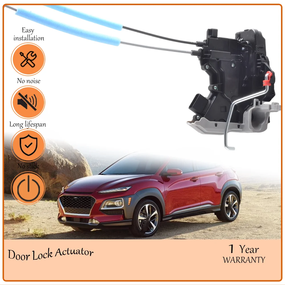 Anti-loosening Front Right Door Lock Actuator,Suited to Hyundai Kona 2018-2021,Original Latch Assembly oe 81320J9110,81320-J9110
Anti-loosening Front Right Door Lock Actuator,Suited to Hyundai Kona 2018-2021,Original Latch Assembly oe 81320J9110,81320-J9110