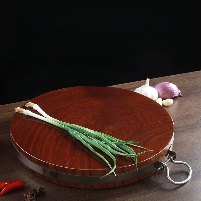 30-40CM Highest Density Hardness Iron Solid Wood Double Face Round Chopping Cutting Board Blocks with Stainless Lifting Handle
30-40CM Highest Density Hardness Iron Solid Wood Double Face Round Chopping Cutting Board Blocks with Stainless Lifting Handle