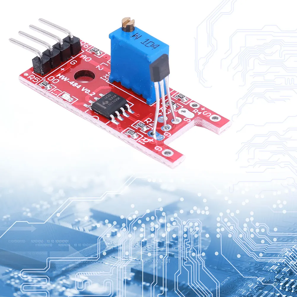KY-024 4pin Linear Magnetic Hall Switches Speed Sensor Module DC 5V Hall Effect Magnetic Sensor LM393 Chip for Arduino DIY Kit
KY-024 4pin Linear Magnetic Hall Switches Speed Sensor Module DC 5V Hall Effect Magnetic Sensor LM393 Chip for Arduino DIY Kit