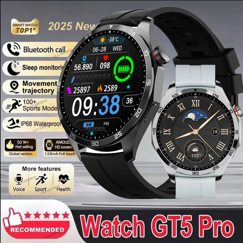 2025 New Smart Watch Men AMOLED 412*412 HD Screen SOS BT Calls Hand Answering GPS Tracker Heart Rate Women's Health SmartWatches
2025 New Smart Watch Men AMOLED 412*412 HD Screen SOS BT Calls Hand Answering GPS Tracker Heart Rate Women's Health SmartWatches