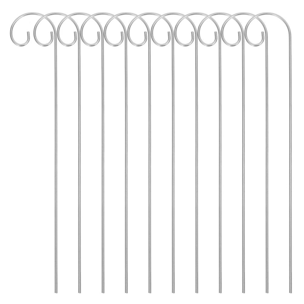 20 Pcs Plant Label Hooks Durable Metal Garden Markers Weather Resistant Tall Shepherds Hooks for Outdoor Ideal Vegetable Sign
20 Pcs Plant Label Hooks Durable Metal Garden Markers Weather Resistant Tall Shepherds Hooks for Outdoor Ideal Vegetable Sign