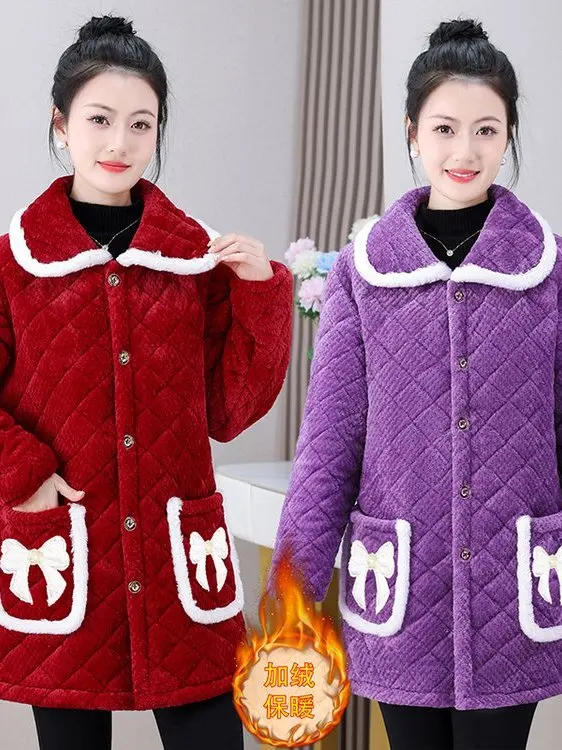 Утепленная хлопковая куртка на флисовой подкладке для женщин, зимнее теплое пальто средней длины, грязеотталкивающее, больших размеров, с многослойным хлопковым наполнителем
Утепленная хлопковая куртка на флисовой подкладке для женщин, зимнее теплое пальто средней длины, грязеотталкивающее, больших размеров, с многослойным хлопковым наполнителем