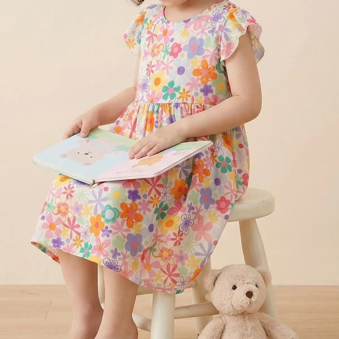 Girls Dresses Summer Children's Soft and Comfortable Floral Dresses Cool and Stylish Little Girls' Princess Dresses Baby Clothes
Girls Dresses Summer Children's Soft and Comfortable Floral Dresses Cool and Stylish Little Girls' Princess Dresses Baby Clothes