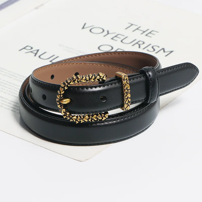 New cool ins waist accessory fashion brown Hong Kong style embellished jeans cowhide vintage belt
New cool ins waist accessory fashion brown Hong Kong style embellished jeans cowhide vintage belt