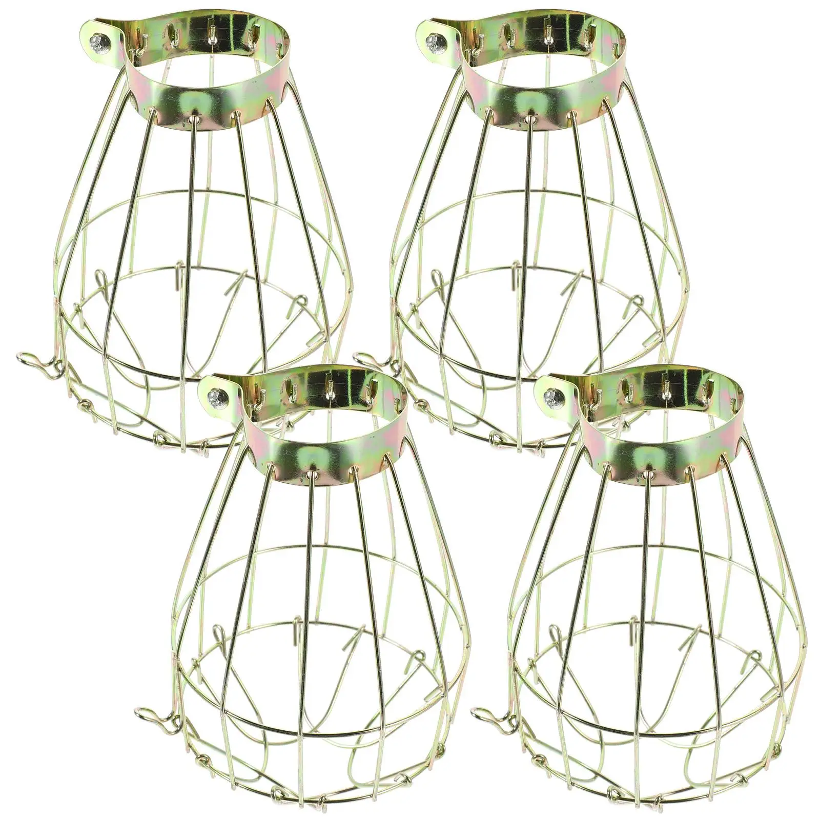 4 Pcs Ceiling Lights Metal Lamp Bulb Guard Vintage Cage Clamp Cover Hanging Industrial
4 Pcs Ceiling Lights Metal Lamp Bulb Guard Vintage Cage Clamp Cover Hanging Industrial