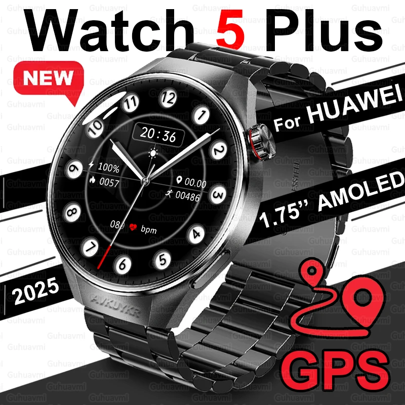 New For HUAWEI Watch5 Sports SmartWatch Men AMOLED Outdoor Fashion GPS Compass Heart Rate Waterproof Bluetooth Call Smartwatches
New For HUAWEI Watch5 Sports SmartWatch Men AMOLED Outdoor Fashion GPS Compass Heart Rate Waterproof Bluetooth Call Smartwatches