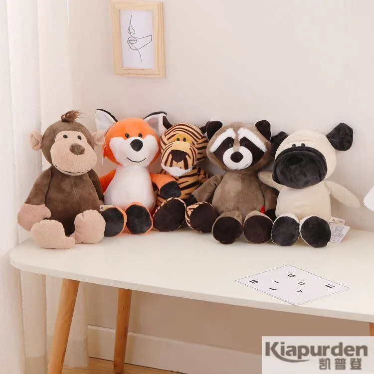 Forest Animal Plush Toys Lion Tiger Elephant Raccoon Doll Soft Stuffed Toys for Infants Unisex EVA Material
Forest Animal Plush Toys Lion Tiger Elephant Raccoon Doll Soft Stuffed Toys for Infants Unisex EVA Material