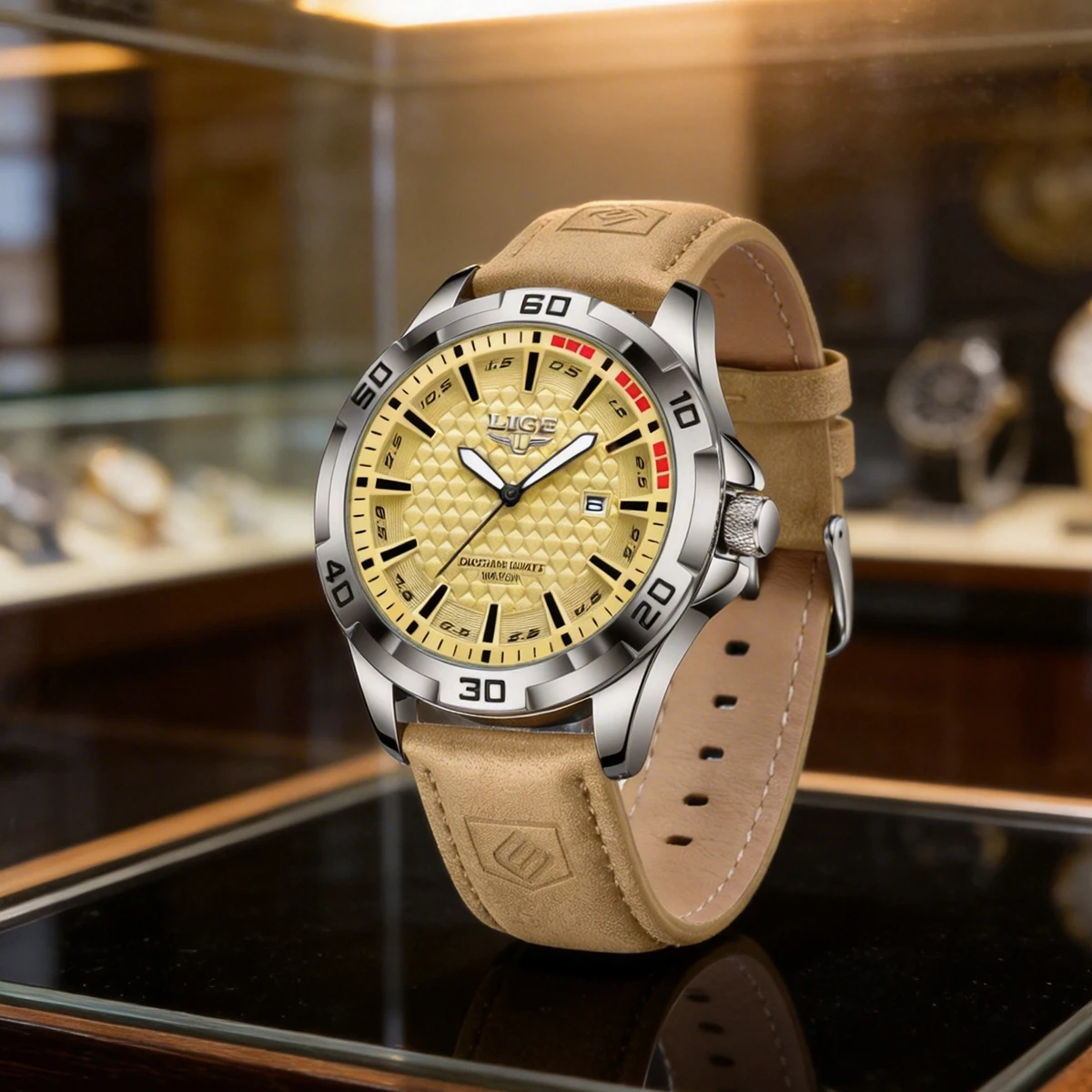 Мужские повседневные спортивные часы LIGE с кварцевым механизмом, календарем, кожаным ремешком, водонепроницаемые, для бизнеса, Relogio Masculino
Мужские повседневные спортивные часы LIGE с кварцевым механизмом, календарем, кожаным ремешком, водонепроницаемые, для бизнеса, Relogio Masculino