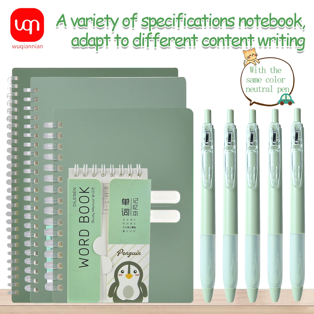 Simple High Quality A5/B5/A6 Spiral book Notebook 60 Pages /80g Student Notepad Business Office Stationery Supplies
Simple High Quality A5/B5/A6 Spiral book Notebook 60 Pages /80g Student Notepad Business Office Stationery Supplies