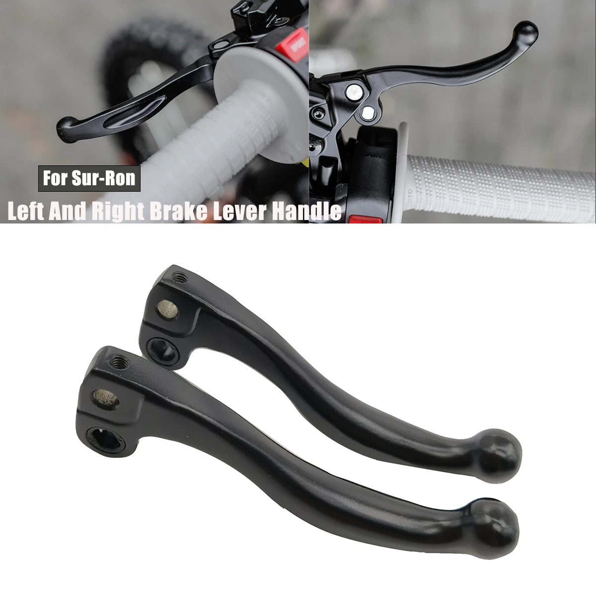 Motorcycle Left and Right Brake Levers Handle For SURRON Sur-Ron Light Bee X S Off-Road Electric Vehicle
Motorcycle Left and Right Brake Levers Handle For SURRON Sur-Ron Light Bee X S Off-Road Electric Vehicle