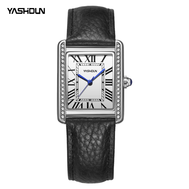 Fashion Women's Quartz Watch Simple Elegant Square Dial Leather Strap Casual Ladies Business Watches reloj mujer montre femme
Fashion Women's Quartz Watch Simple Elegant Square Dial Leather Strap Casual Ladies Business Watches reloj mujer montre femme