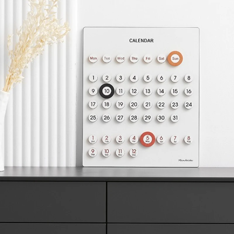 Perpetual Calendar Restaurant Sofa TV Background Wall Decoration Pendant Wabi Sansi Wind Wall Painting
Perpetual Calendar Restaurant Sofa TV Background Wall Decoration Pendant Wabi Sansi Wind Wall Painting