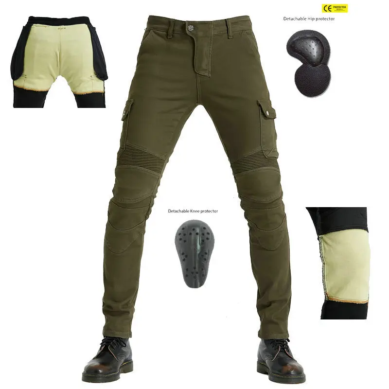 Men Women Kevlar Motorcycle Racing Jeans, High Elastic Anti-Fall Motorbike Riding Pants, CE Protective Casual Biker Trousers
Men Women Kevlar Motorcycle Racing Jeans, High Elastic Anti-Fall Motorbike Riding Pants, CE Protective Casual Biker Trousers