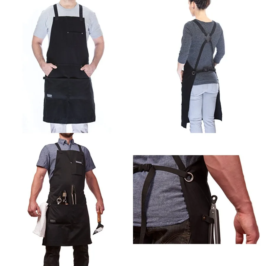 Hudson Durable Goods - Professional Grade Chef Apron for Kitchen, BBQ Grill
Hudson Durable Goods - Professional Grade Chef Apron for Kitchen, BBQ Grill