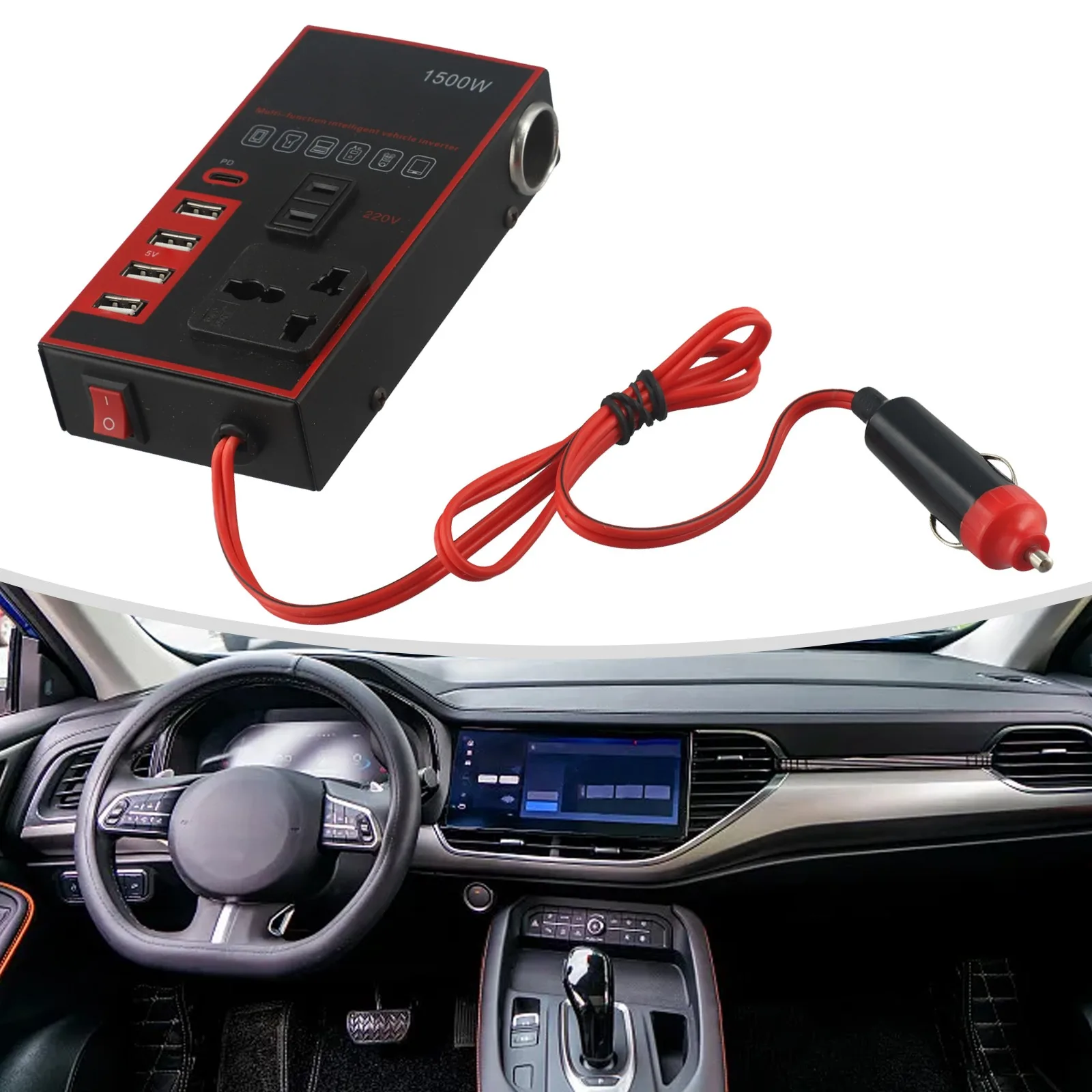 DC To AC Converter 12V 24V To DC 220V Converter Chargeable On Home Electronic Devices Home Electronic Devices Charging
DC To AC Converter 12V 24V To DC 220V Converter Chargeable On Home Electronic Devices Home Electronic Devices Charging