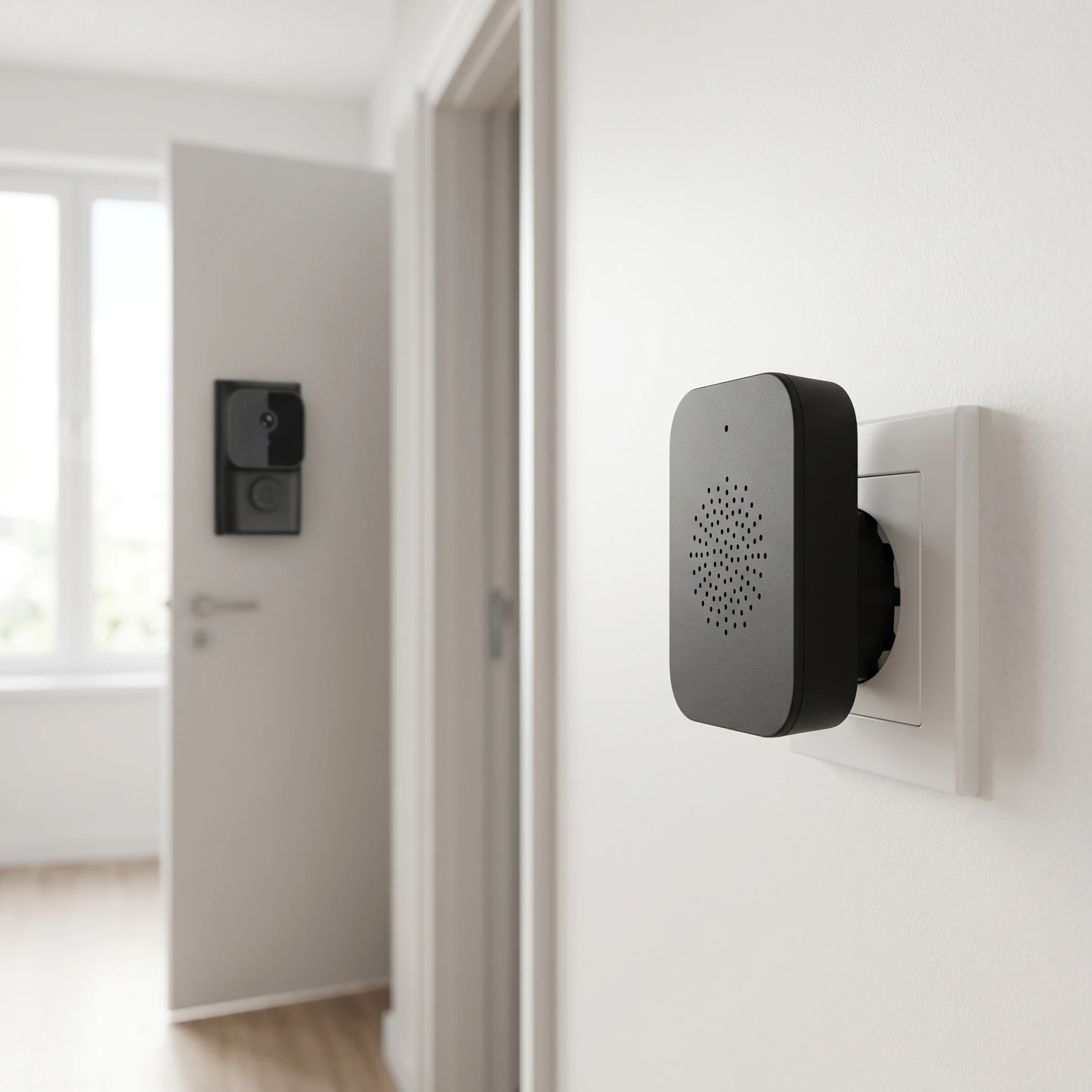 Stay Connected And Secure Video Doorbell With Rechargeable Battery Included Indoor Chime 2.4G WIFI
Stay Connected And Secure Video Doorbell With Rechargeable Battery Included Indoor Chime 2.4G WIFI