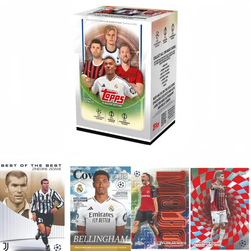 2025 Topps Club Competitions Flagship Edition Soccer Sports Trading Card Hanger Limited Rare Collection Signature Toy Gift
2025 Topps Club Competitions Flagship Edition Soccer Sports Trading Card Hanger Limited Rare Collection Signature Toy Gift