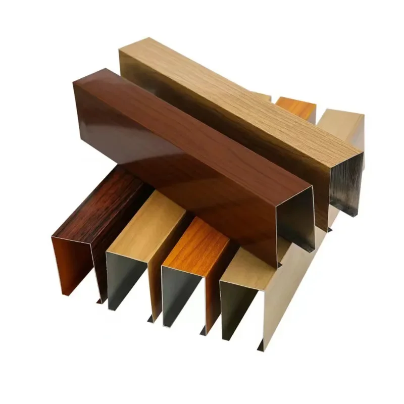 U-shaped aluminum square aluminum ceiling ceiling wood grain aluminum square profile
U-shaped aluminum square aluminum ceiling ceiling wood grain aluminum square profile