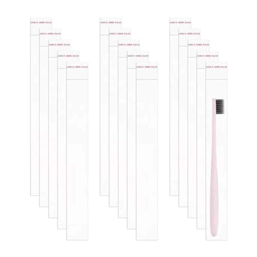 Clear Resealable Cellophane Bags 100 Count 1" x 8" Self Sealing Cello Baggies Long Adhesive OPP Bags for Jewelry Necklace Candy
Clear Resealable Cellophane Bags 100 Count 1" x 8" Self Sealing Cello Baggies Long Adhesive OPP Bags for Jewelry Necklace Candy