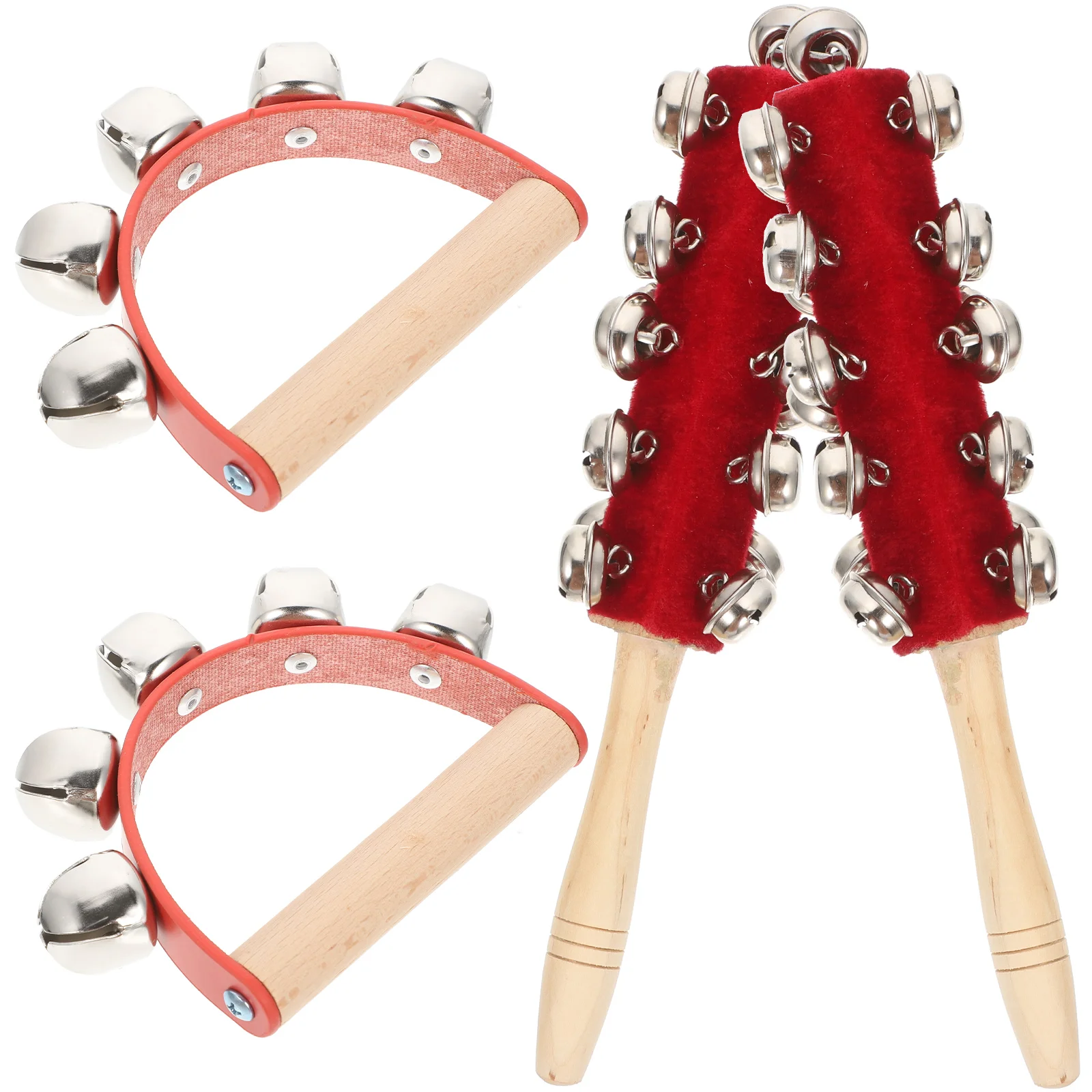 4 Pcs Hand-ring Bell Set Handheld Toddler Instruments Bells for Kids Musical Iron Toy Baby Toys
4 Pcs Hand-ring Bell Set Handheld Toddler Instruments Bells for Kids Musical Iron Toy Baby Toys