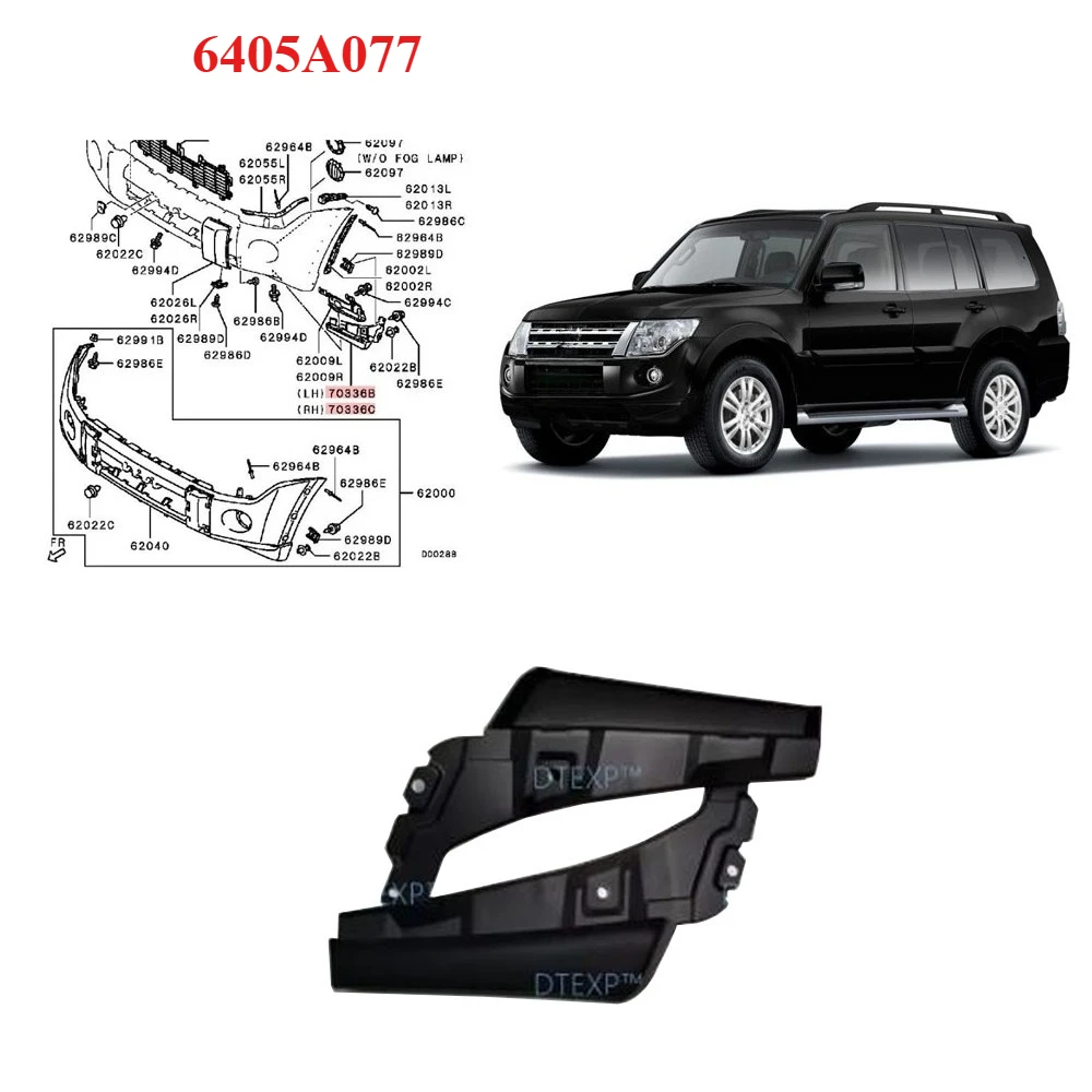 1 or 2 Pieces 6405A077 Front Wheelhouse Splash for Pajero V90 Front Mudguard for Montero V80 Shield for Shogun 2007-2020
1 or 2 Pieces 6405A077 Front Wheelhouse Splash for Pajero V90 Front Mudguard for Montero V80 Shield for Shogun 2007-2020
